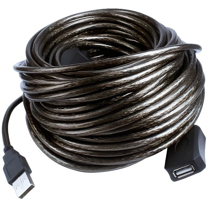 Câble répéteur USB 2.0 rallonge 20m