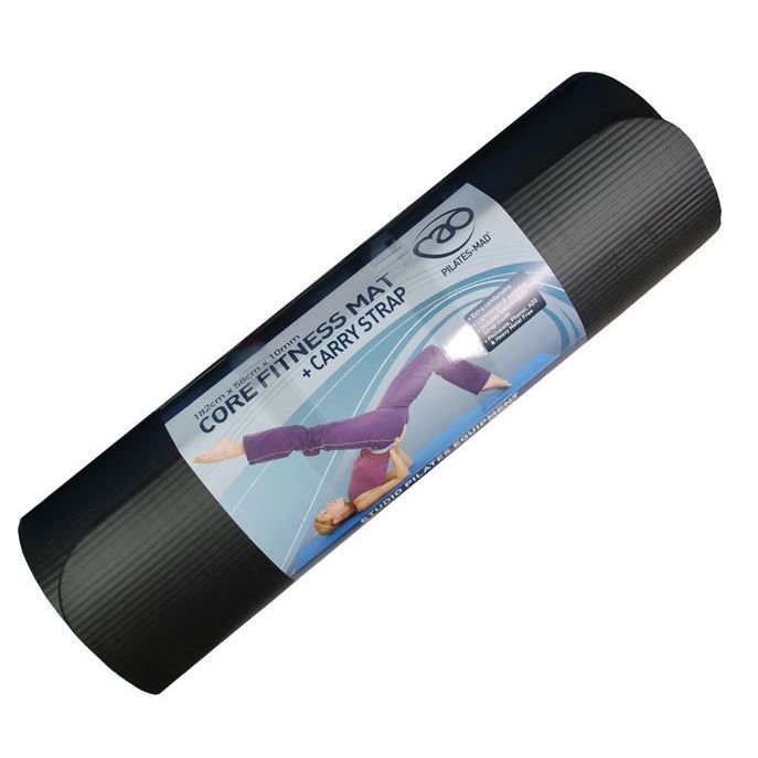 Core Fitness Mat Black 10mm