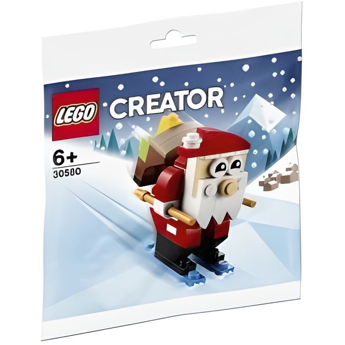 Lego Creator 30580 Le Pere Noel Figurine Santa Claus Sachet Polybag Hiver