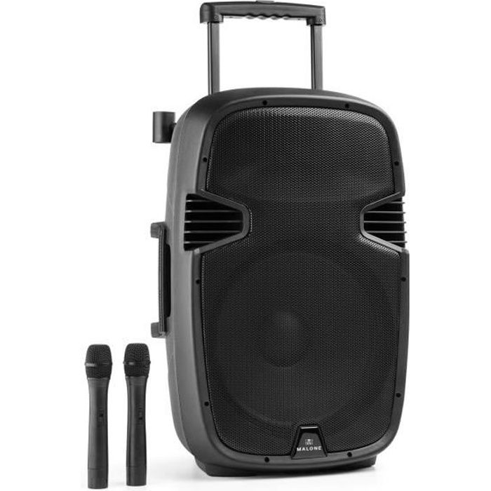 Malone Bushfunk 45 Enceinte sono active 15- Bluetooth USB SD MP3 VHF 900W