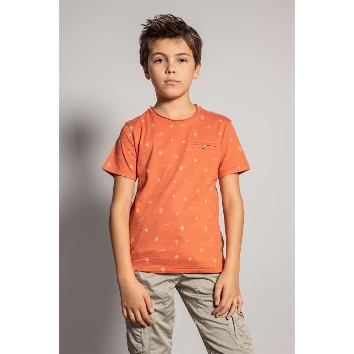DEELUXE T-shirt avec petits cactus MEXICO Terra
