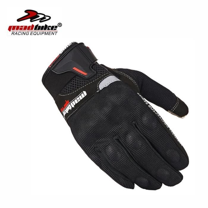 Gants,Gants de vélo Mad pour écran tactile, mitaines de Moto, de vélo, de course, de Cross Country - Type L