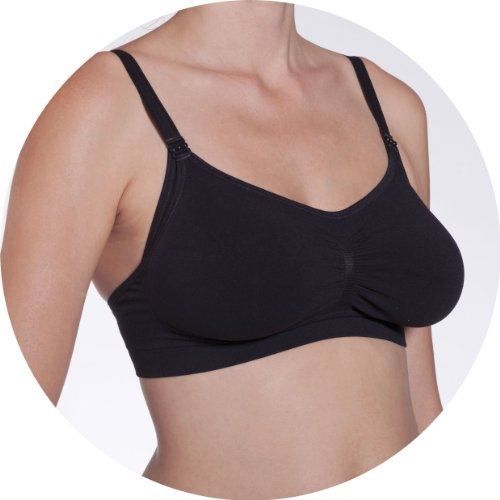 NUK Soutien Gorge Allaitement Ajustable Noir T2