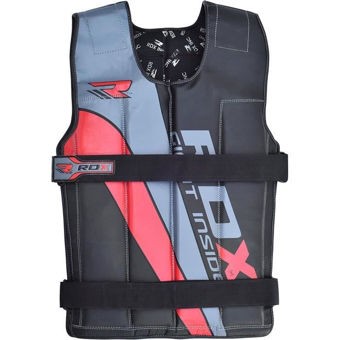 RDX Amovible Vestes Lestées Gilet Réglable Veste Entrainement Musculation Poids