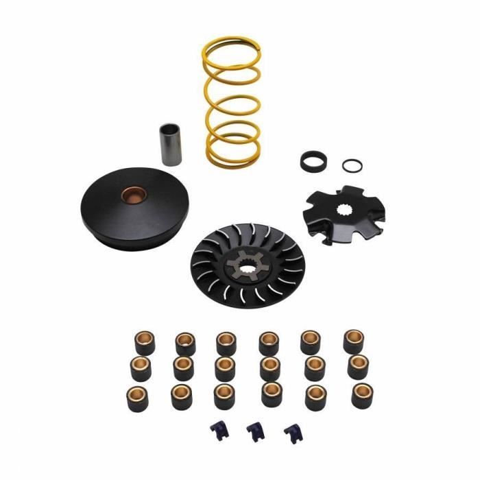 Variateur scoot replay black edition pour cpi 50 aragon, hussar, oliver, popcorn-keeway 50 f act, focus, hurricane, matrix