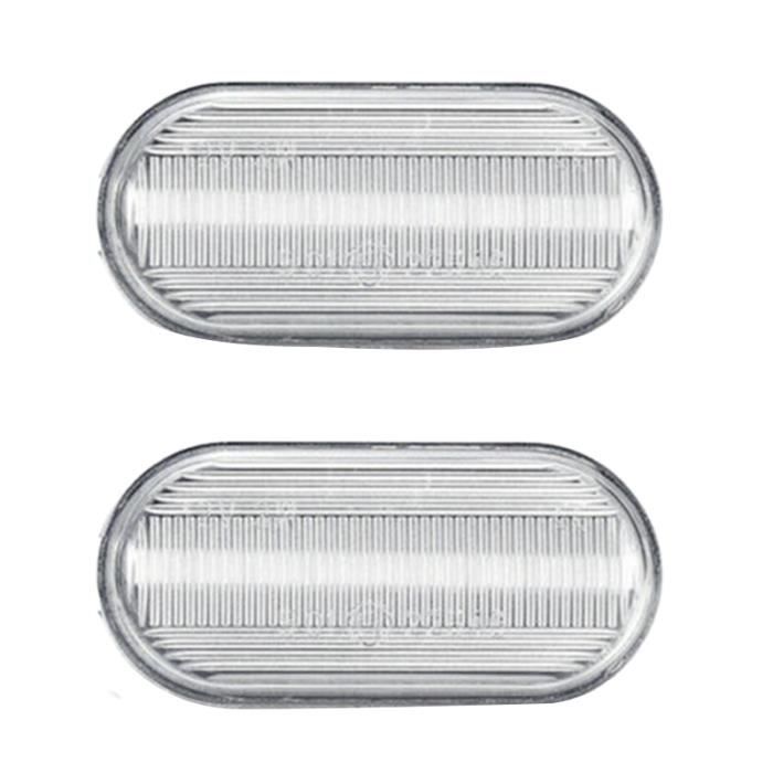 2 PièCes SéRies Voiture LED Feux de Position LatéRaux Clignotants Lampe RéPéTiteur de LumièRe pour Nissan Qashqai J10 Micra C