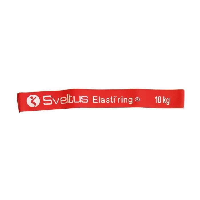 Sveltus bande de résistance Elasti'ring 10 kg rouge