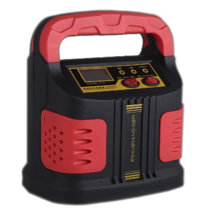 Chargeur de Batterie Automatique Pour Auto Moto Mainteneur Intelligent 12V/24V