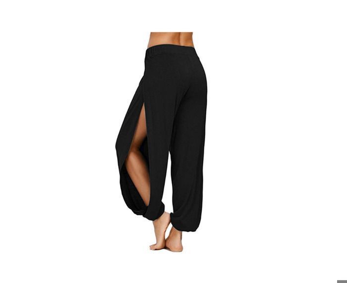 Pantalon Sarouel &agrave; Fente Haute pour Femme - Pantalon de