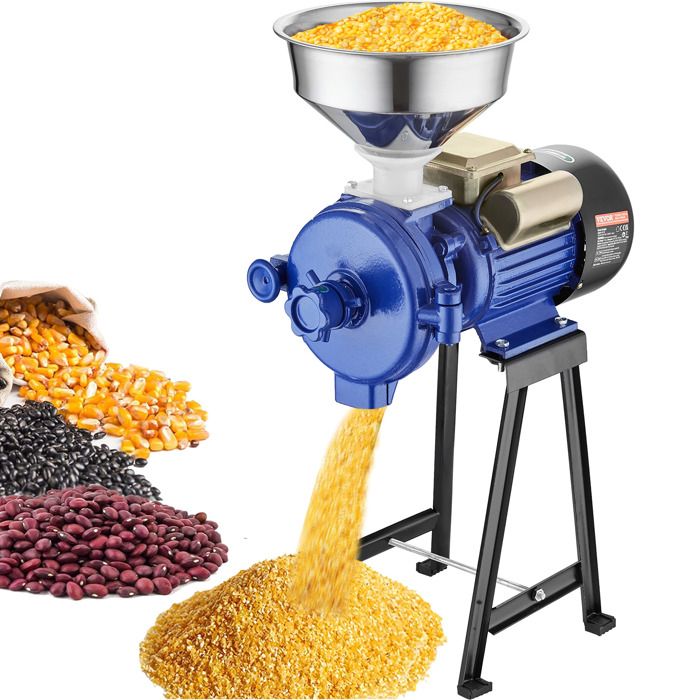 Moulin à grains électrique - VEVOR - GM-001 - 3000W - 50 kg/h - Réglable 30-300 mailles