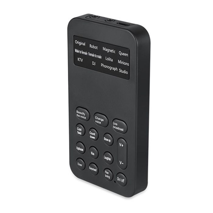 SALALIS carte son externe pour téléphone portable Changeur de voix