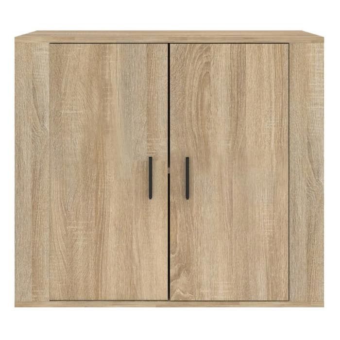 Bon plan Buffet bahut vaisselier - JILI HOT - Buffet Chêne sonoma 80x33x70cm - Bois dingénierie - commode Salon/Cuisine