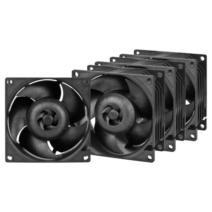 ARCTIC S8038 7K Processeur Ventilateur 8 cm 4 pièce Neuf - vue 5