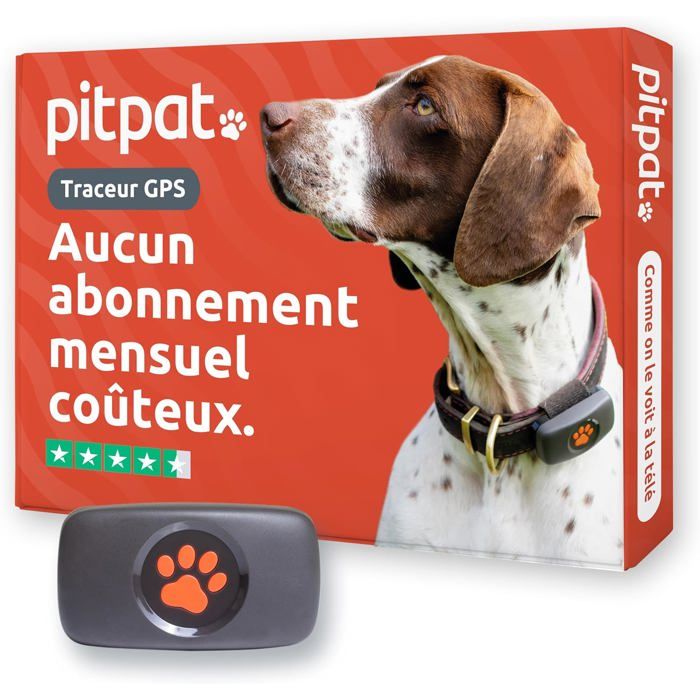 Comparer les prix de Traceur GPS PitPat pour Chien - Suivi Satellite et Autonomie Longue Durée