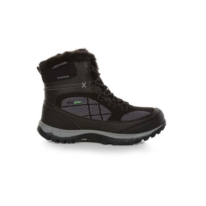 Chaussures de trekking Regatta Hawthorn Evo pour femmes imperméables noires