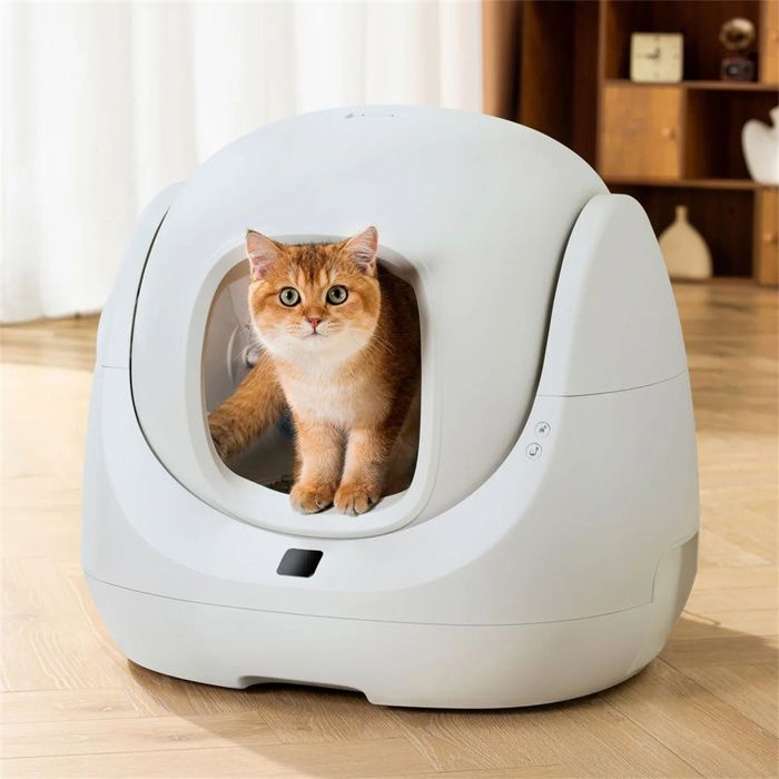 Meilleurs prix pour CATLINK Baymax-lite Bac à Litière Autonettoyant Anti-odeur App 4 Modes De Nettoyageaux Chats 15-10kg