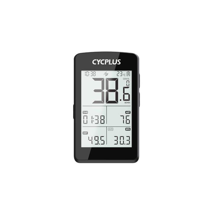 Compteur GPS vélo - CYCPLUS - Écran 28 - Bluetooth & ANT+ - 100 h batterie - IP67