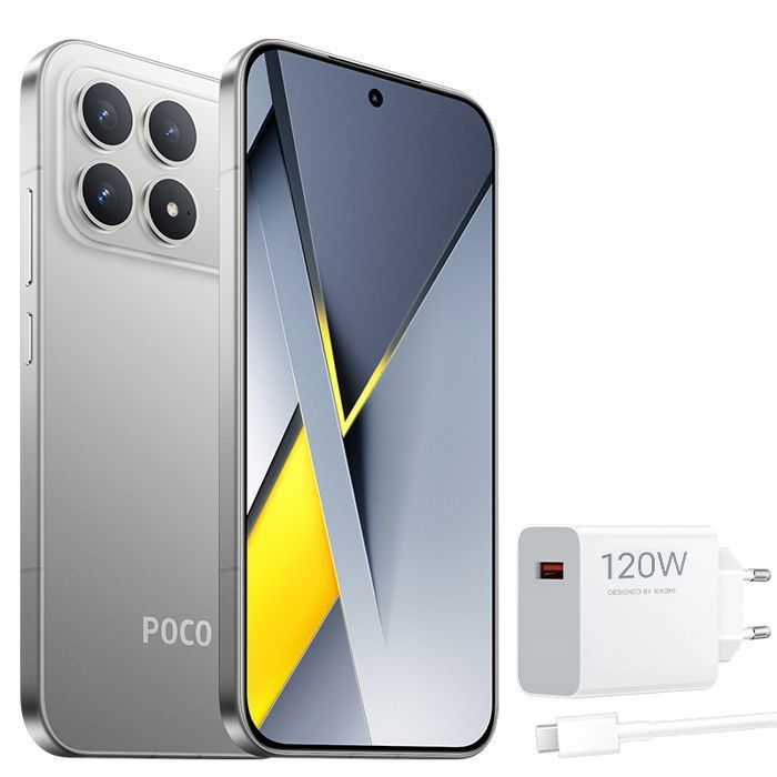 Xiaomi POCO F8 Pro 659 256 Go Argent - vue 3
