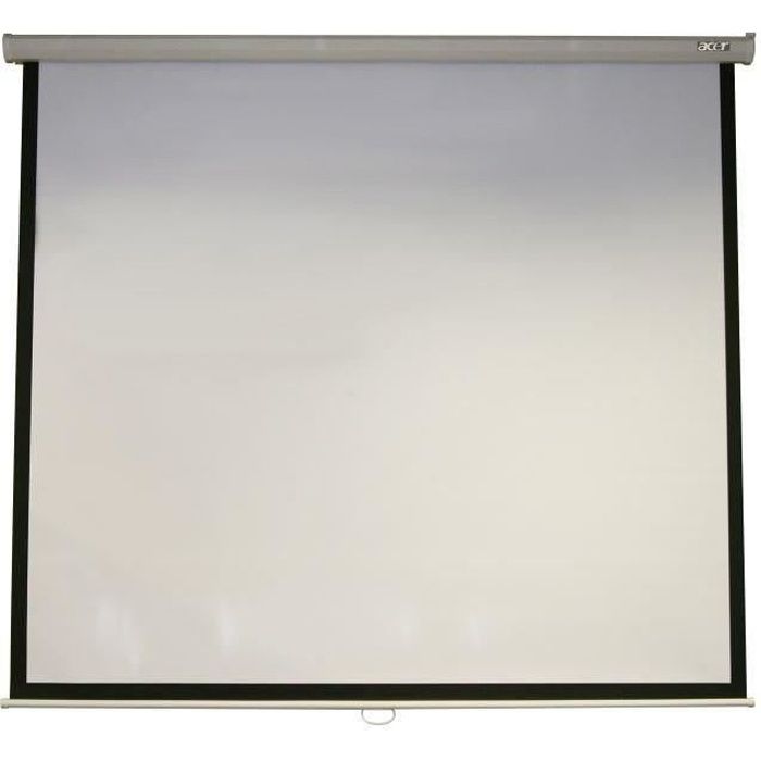 Ecran de projection 4:3 - ACER - M87-S01MW - 221 cm - Blanc mat