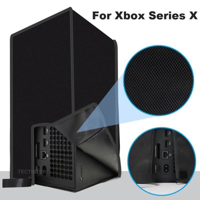 Juste anti-rayures pour console Xbox Series X, housse anti-poussière  horizontale, étui vertical, accessoires Xbox Series X