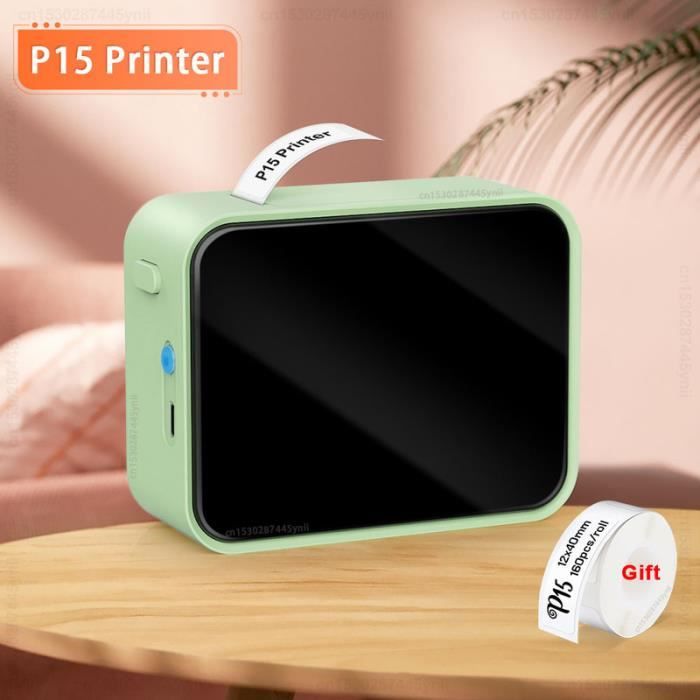 Imprimante D'étiquettes Thermique Bluetooth Pristar P15 - Portable - Jusqu'à 15mm De Large - Pour Codes-barres
