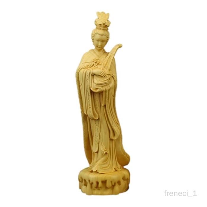 Sculpture décorative en bois de taureau faite à la main | Image générée
