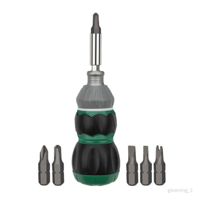 Tournevis Aimanté Télescopique Avec Plusieurs Embouts - Pratique Et Multifonction