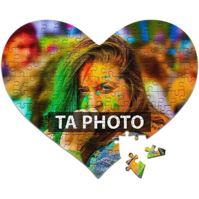Puzzle personnalisé 24 pièces, annonce mariage texte personnalisable, soutien de la mariée, puzzle pas cher, puzzle moderne et facile adulte