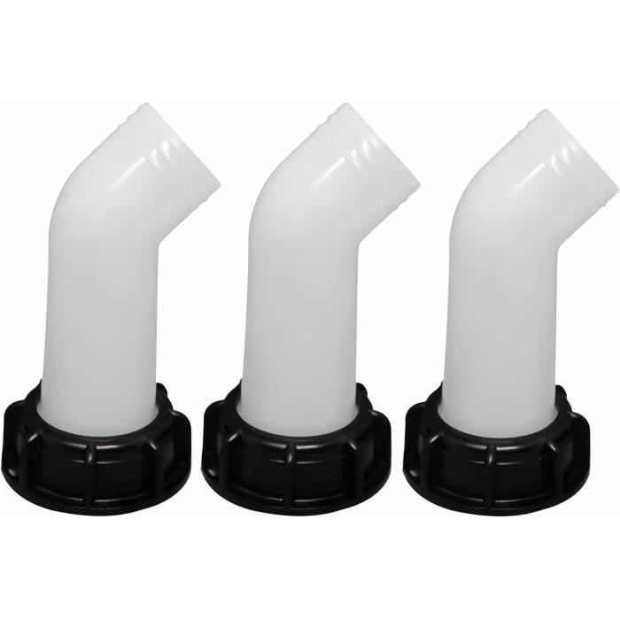 2pcs Bec De Vidange Avec Ecrou IBC, Buse De R¿¿servoir D'eau Raccord De Vanne Extension Buse De Tuyau Adaptateur Ibc Rservoir D Eau Bec De Robinet Pour Raccord Robinet Cuve Ibc 2 Pouces