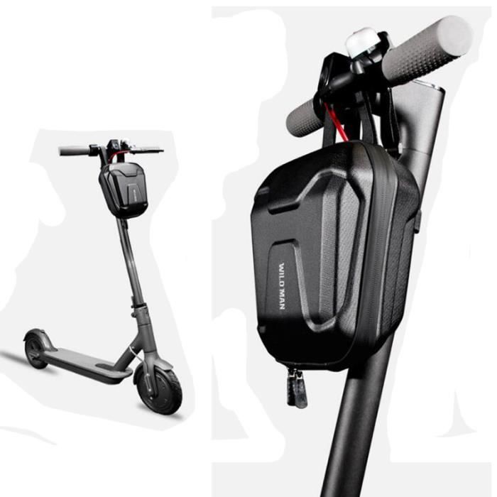 Sac De Guidon Pour Scooter - Étanche, Multipoches, Rangement Pratique Téléphone, Clés, Gourde
