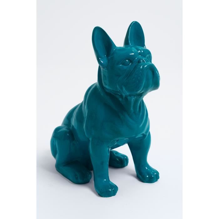 Statue En Resine Chien Bouledogue Francais Assis Toulouse 30cm Animal Deco Decoration Design Dog Achat Vente Statue Statuette Cdiscount