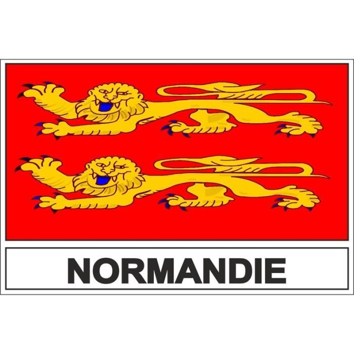 Autocollant sticker drapeau normandie normand Cdiscount Auto