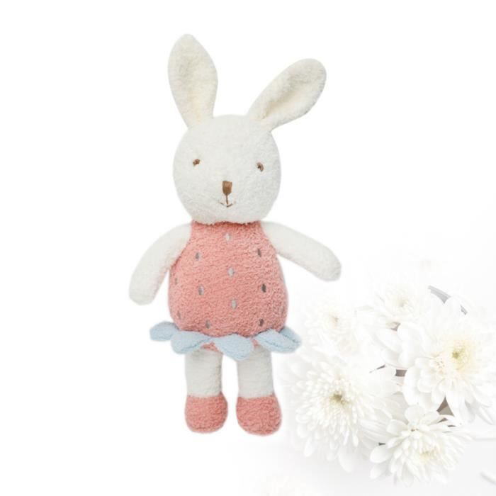 Lapin En Peluche à Longues Oreilles De Dessin Animé Pour Enfants, Compagnon De Couchage, Jouets En Peluche Doux, Mignon, Bébé, 42cm