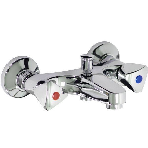 Mélangeur Bain Douche en Laiton Chromé