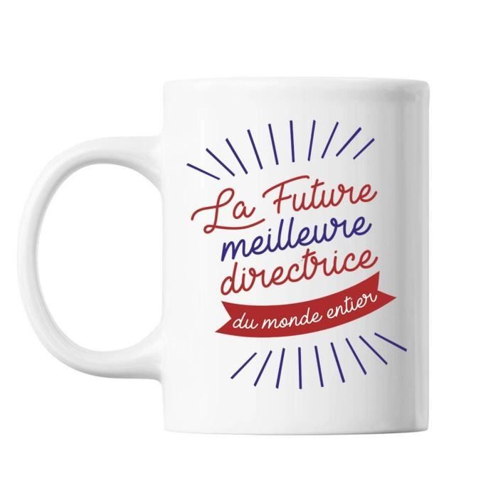 Tazza Direttrice Da Donna – Métier Meilleure De France – Regalo Originale