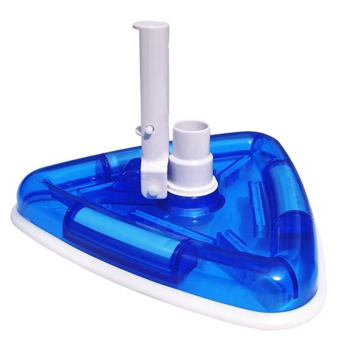 Brosse De Nettoyage Piscine 17 Pouces - Aluminium Anti-Corrosion - Pour Sols Et Murs