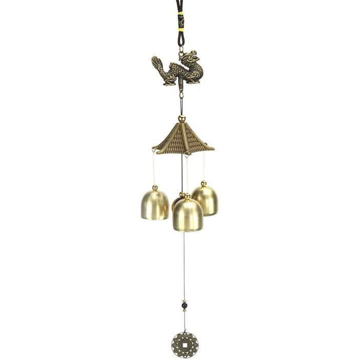 Carillon Éolien En Métal Avec Motif Fleur - 59,7 Cm - Pour Déco Extérieur Et Jardin - Son Apaisant