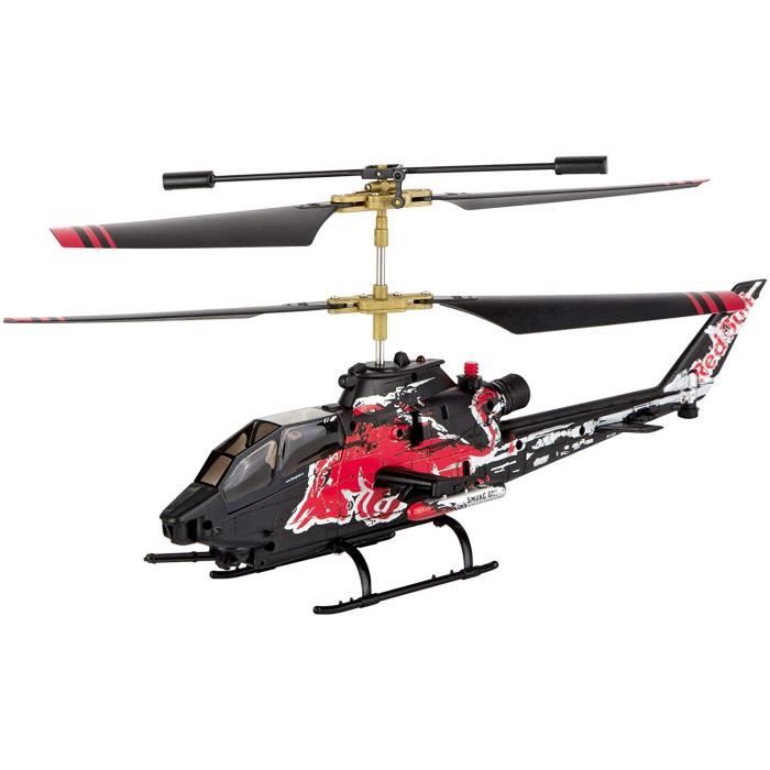 Hélicoptères radiocommandés Carrera RC- 2,4GHz Red Bull Cobra TAH