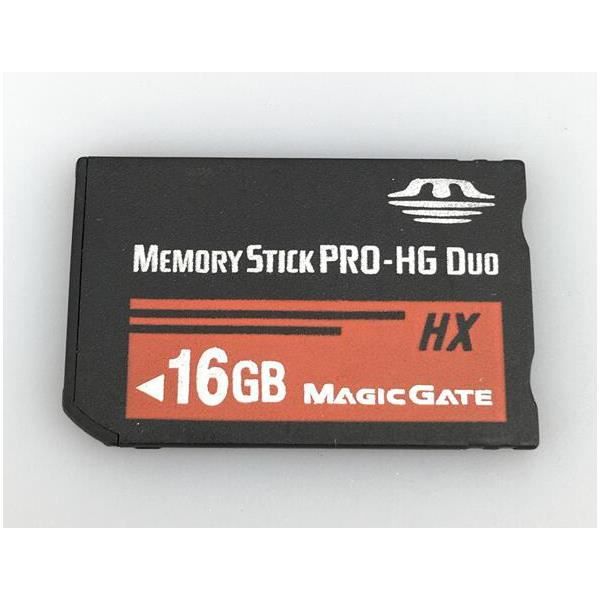 Carte Mémoire Memory Stick Duo Pro 16 GB Magic Gate M2496 Achat