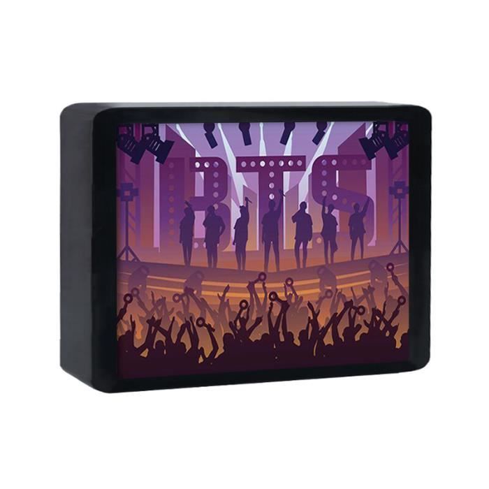 Boîte lumineuse imprimée en 3D Adams Family Pinball Topper pour flippe - FYLZGO
