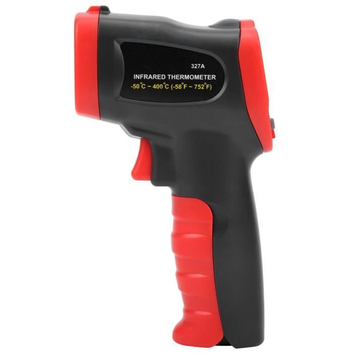 Thermomètre Infrarouge ABS -50°C à 550°C Avec Arrêt Automatique - Idéal Pour Équipements Chimiques Et Usage Quotidien