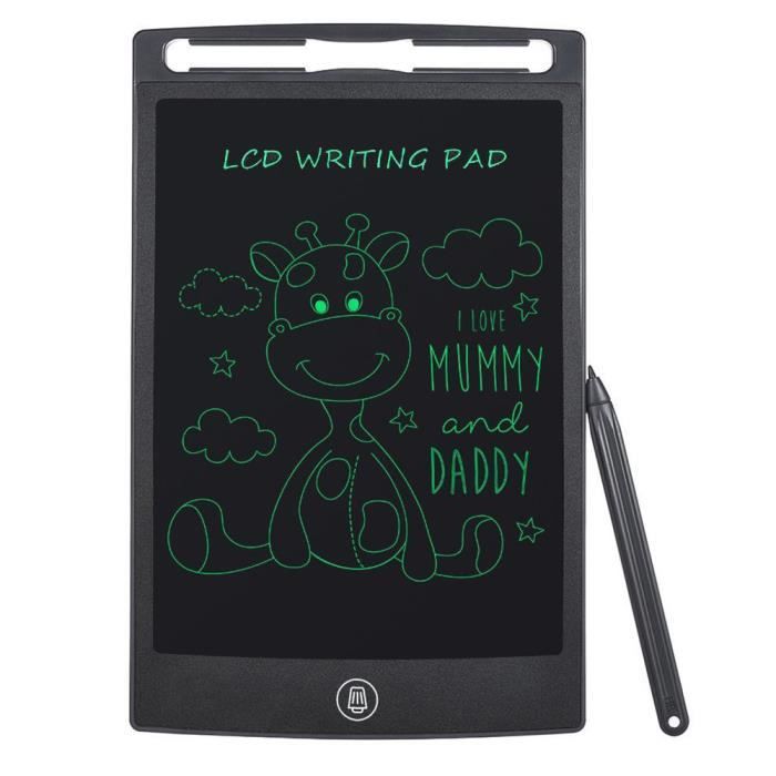 Tablette électronique 8,5 POUCES dessin pour enfants ardoise écriture numérique 