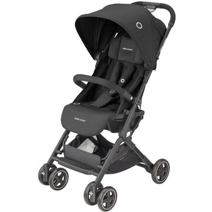 Bebe Confort Lara2 Poussette Canne Ultra Compacte De La Naissance A 4 Ans 22kg Essential Black Cdiscount Puericulture Eveil Bebe