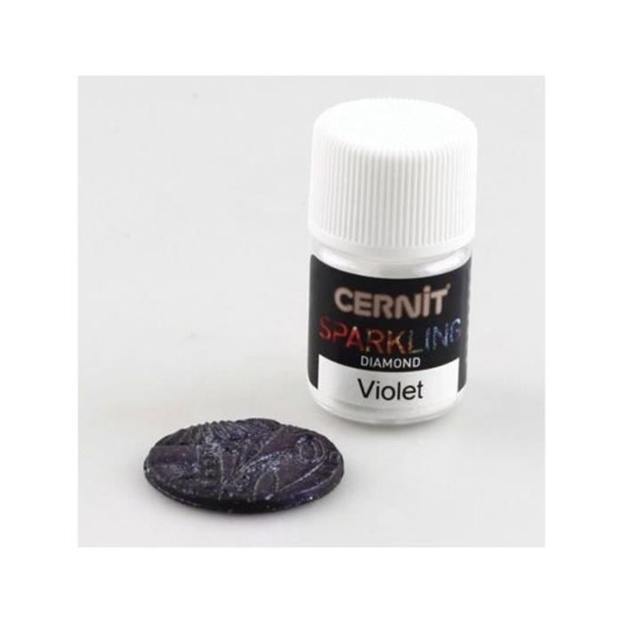 Poudre 'Cernit - Sparkling' Diamond Violet 5g