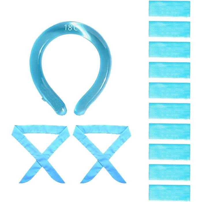 Écharpes Rafraîchissantes - Lot De 10 - Polyester - Réutilisables - Pour Sport Et Plein Air - Multicolor