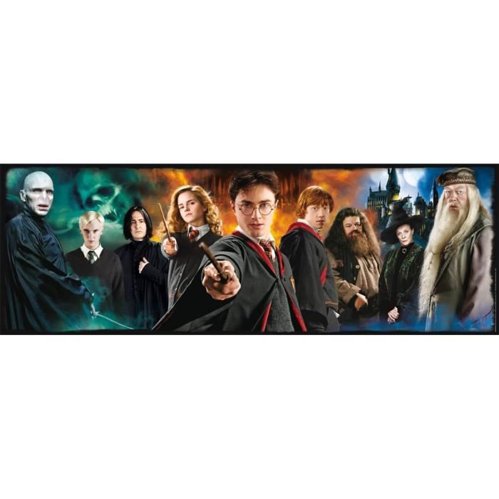 Puzzle panoramique - CLEMENTONI - Harry Potter - 1000 pièces - Intérieur - Mixte