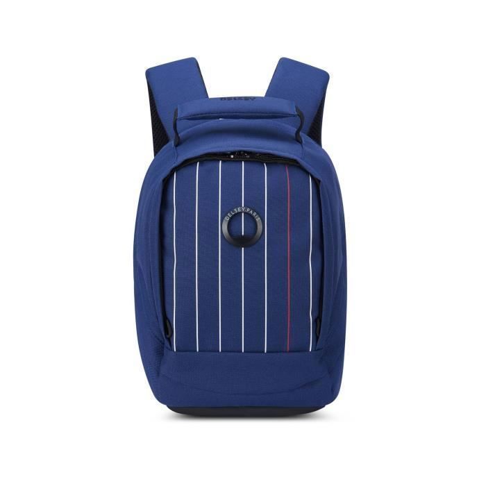 Sac à dos DELSEY PARIS SECURBAN 30x21x14 cm Bleu imprime