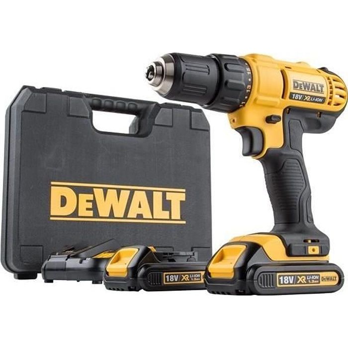 DEWALT - Perceuse visseuse 18V – 1,3Ah Li-ion - DCD771C2