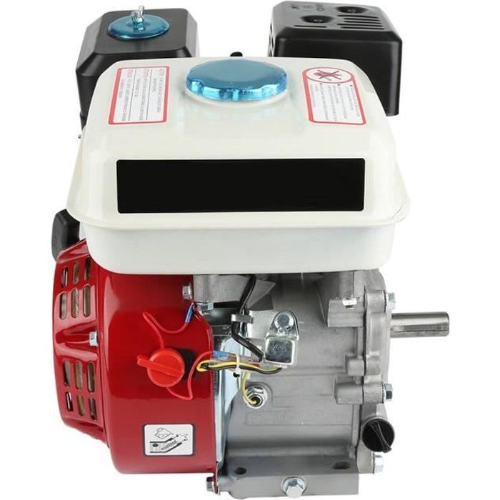 Drfeify moteur à essence OHV Moteur à essence de remplacement à 4 temps 6.5HP Pull Start 168F OHV