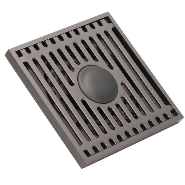 Couvercle De Siphon En Acier Inoxydable Antidérapant - Grille De Drainage Robuste 150x150x20 Mm Pour Extérieur, Jardin, Allée - 2